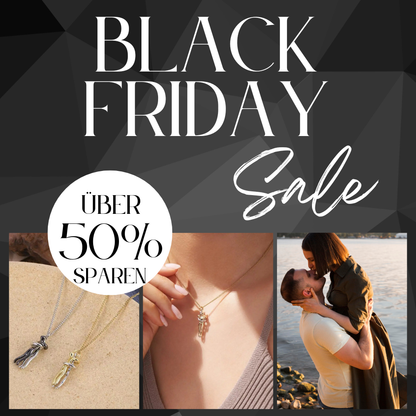 Umarmung der Liebe Halskette