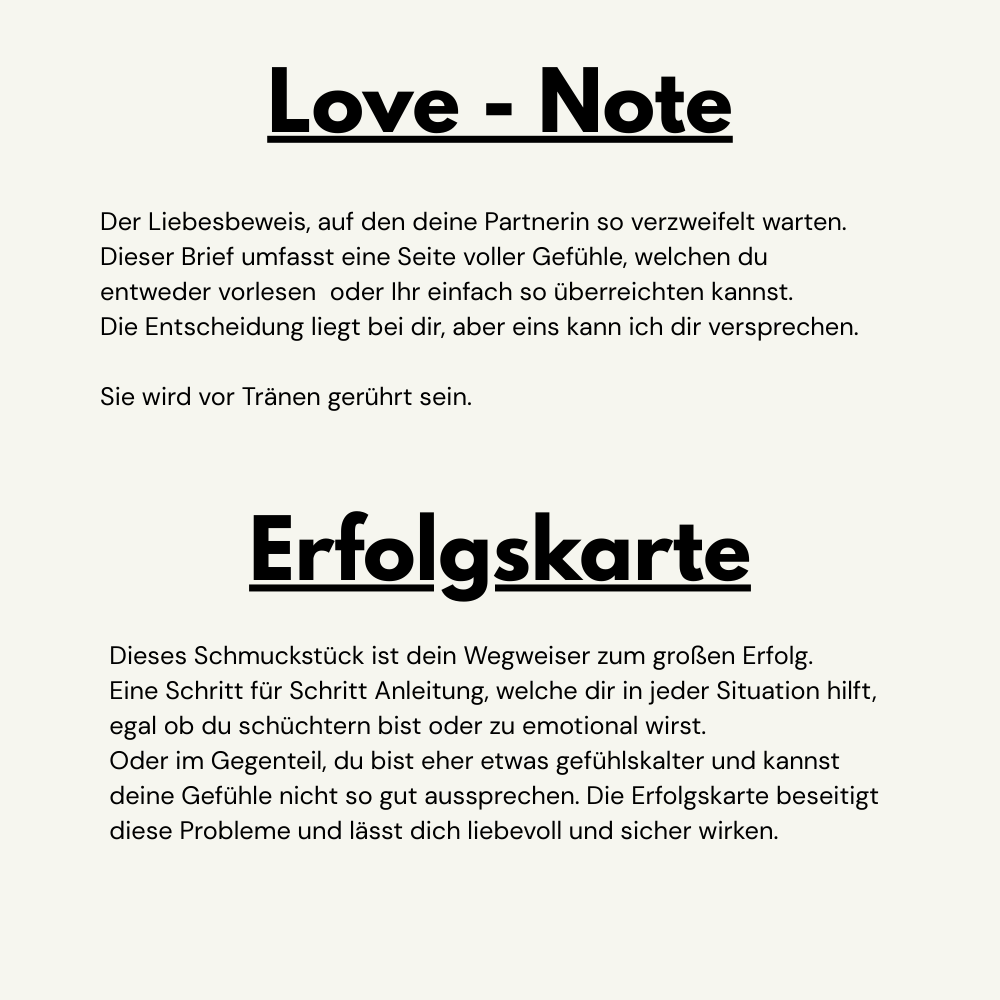 Umarmung der Liebe Halskette