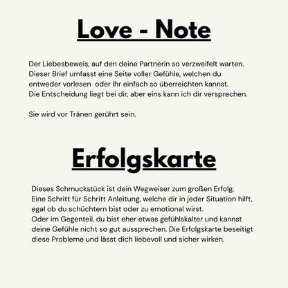 Umarmung der Liebe Halskette