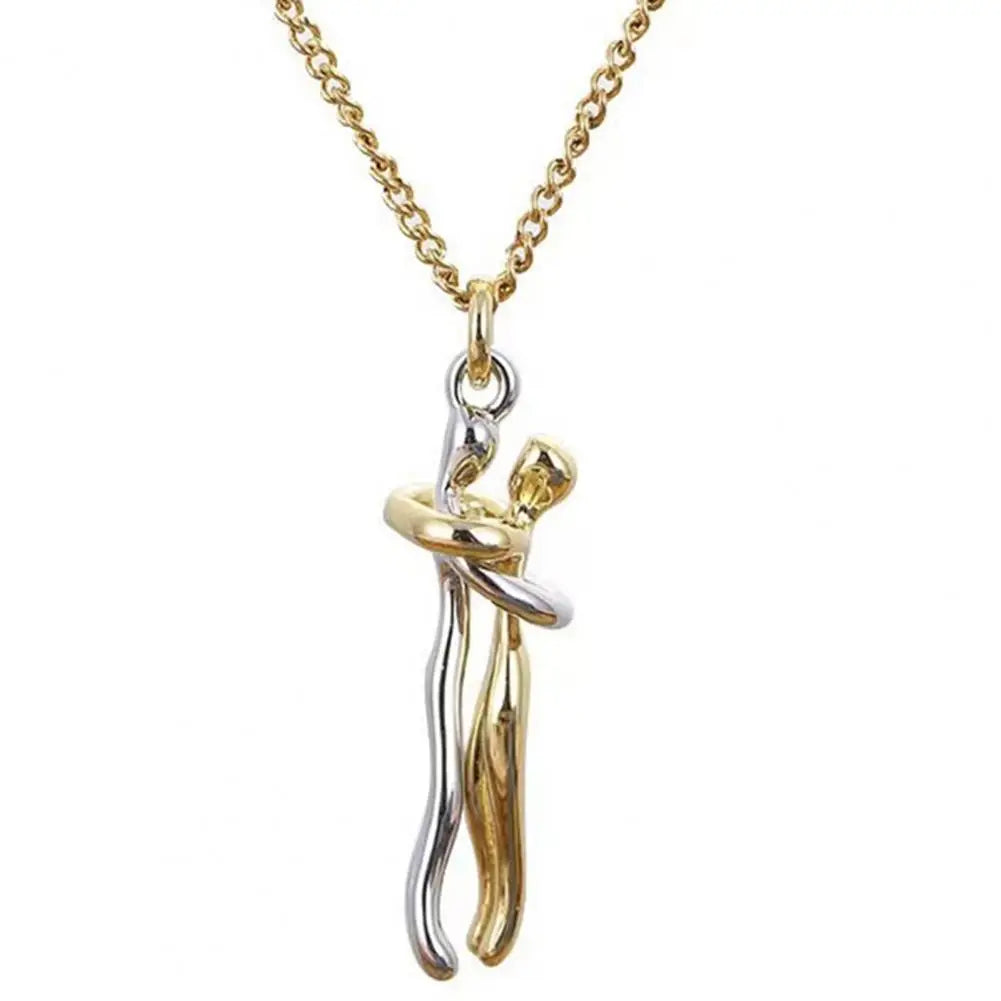 Umarmung der Liebe Halskette