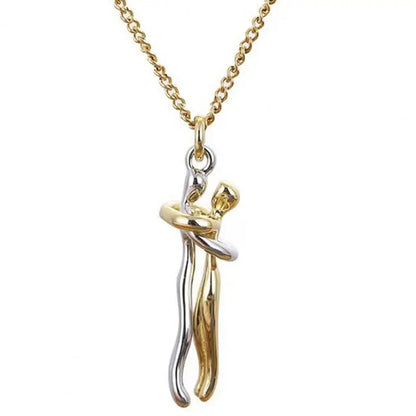 Umarmung der Liebe Halskette